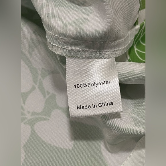 Tuckernuck Garden Green Bustier Balloon Sleeve Peplum Blouse Size XS - Picture 7 of 7